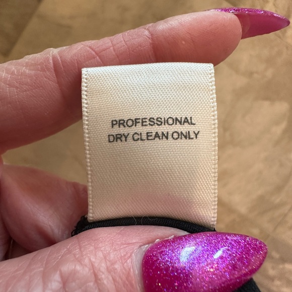 Boundary & Co. strapless dress with leather top. - Picture 5 of 8